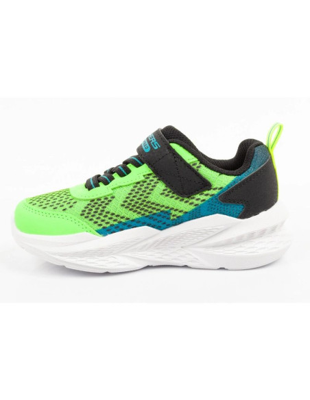 Skechers buty sportowe dziecięce meteor-lights led dla chłopca na rzep