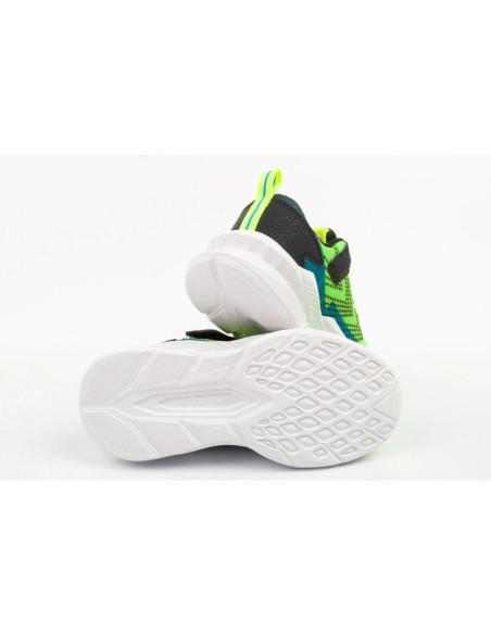 Skechers buty sportowe dziecięce meteor-lights led dla chłopca na rzep