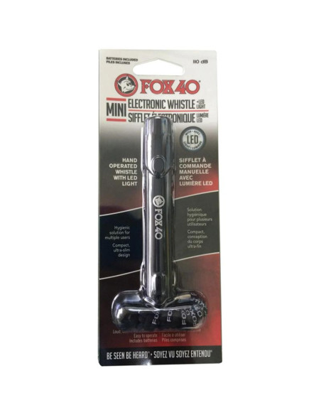 Gwizdek fox 40 electronic mini czarny