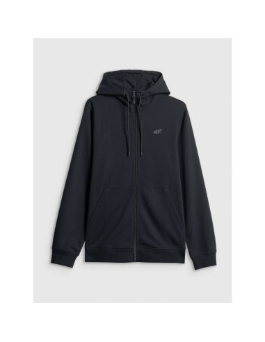 Bluza dresowa regular z kapturem męska  4f 4frss26tswsm3009-31s