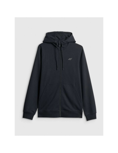 Bluza dresowa regular z kapturem męska  4f 4frss26tswsm3009-31s