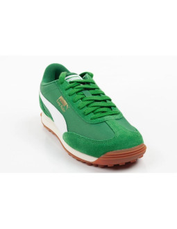 Puma buty sportowe dziecięce easy rider vintage zamszowe zielone modne 2