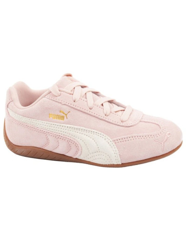 Puma buty sportowe dziecięce speedcat og ps zamszowe różowe modne
