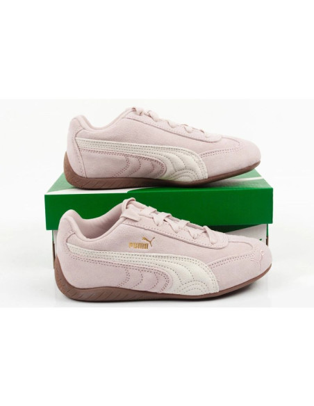 Puma buty sportowe dziecięce speedcat og ps zamszowe różowe modne