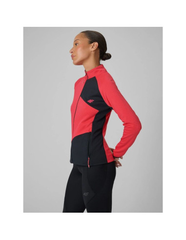 Bluza trekkingowa slim bez kaptura damska 4f 4frss26tfswf0986-20s