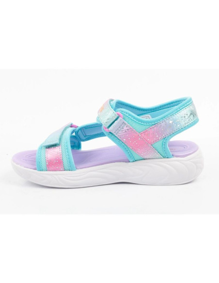 Skechers buty dziecięce sandałki unicorn dreams dla dziewczynki led