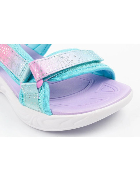Skechers buty dziecięce sandałki unicorn dreams dla dziewczynki led