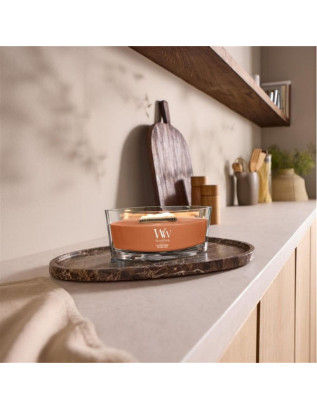 Świeca elipsa saffron smoke woodwick