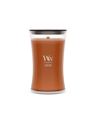 Świeca duża saffron smoke woodwick