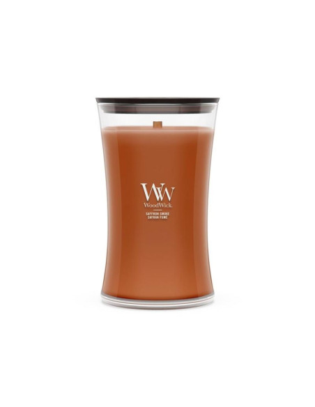 Świeca duża saffron smoke woodwick