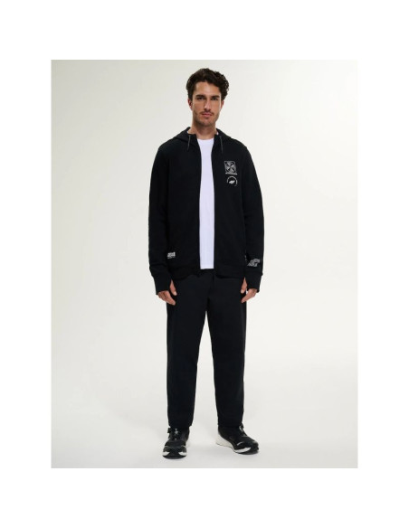 Bluza dresowa relaxed z kapturem męska 4f 4frss26tswsm2923-20s