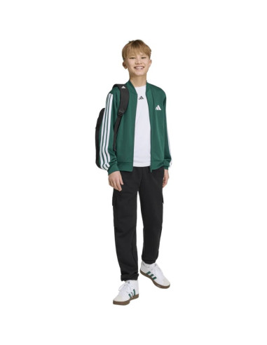 Bluza dla dzieci adidas essentials climacool zielona kr2147