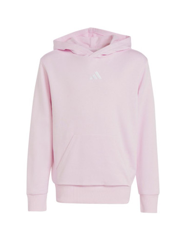 Bluza dla dzieci adidas essentials hoodie różowa jc9773