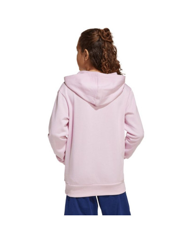 Bluza dla dzieci adidas essentials hoodie różowa jc9773