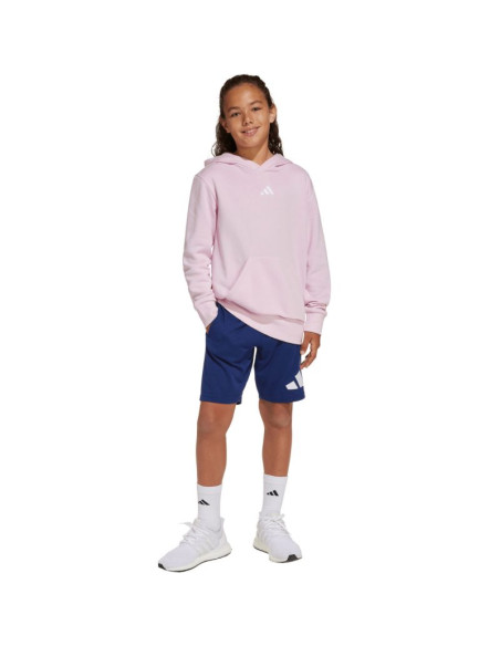 Bluza dla dzieci adidas essentials hoodie różowa jc9773