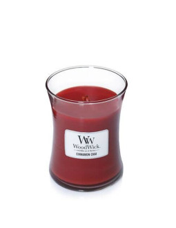 Świeca średnia cinnamon chai woodwick