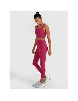 Legginsy treningowe 7/8 z wysokim stanem damskie 4f 4fwaw25tftif361-60s