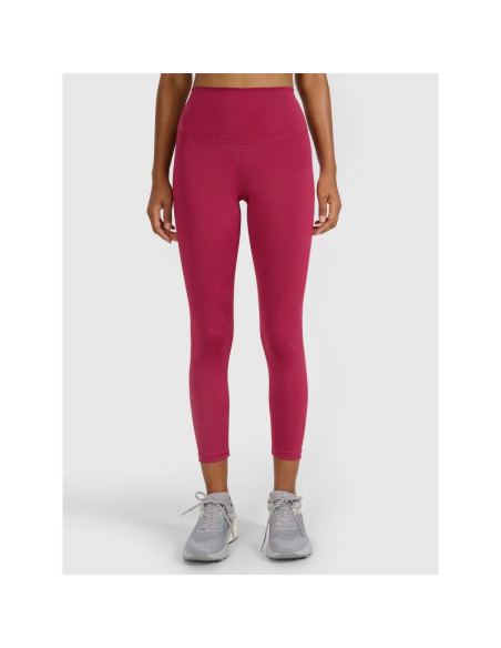 Legginsy treningowe 7/8 z wysokim stanem damskie 4f 4fwaw25tftif361-60s