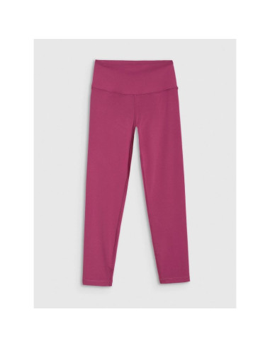 Legginsy treningowe 7/8 z wysokim stanem damskie 4f 4fwaw25tftif361-60s
