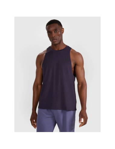 Tank top treningowy szybkoschnący męski 4f 4fwaw25tfslm554-30s