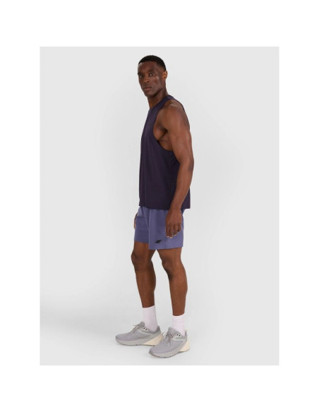 Tank top treningowy szybkoschnący męski 4f 4fwaw25tfslm554-30s