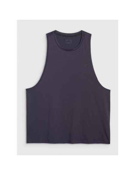 Tank top treningowy szybkoschnący męski 4f 4fwaw25tfslm554-30s