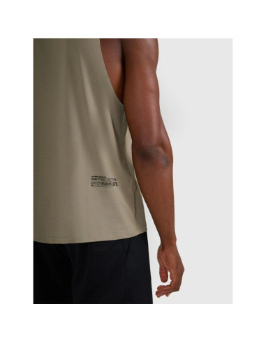 Tank top treningowy szybkoschnący męski 4f 4fwaw25tfslm554-43s