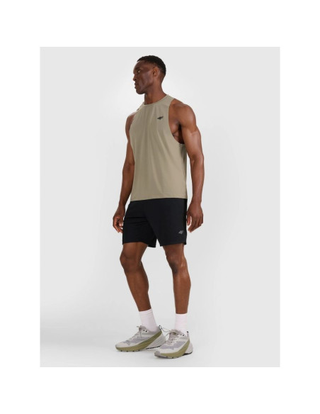 Tank top treningowy szybkoschnący męski 4f 4fwaw25tfslm554-43s