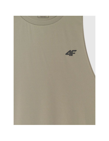 Tank top treningowy szybkoschnący męski 4f 4fwaw25tfslm554-43s