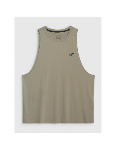 Tank top treningowy szybkoschnący męski 4f 4fwaw25tfslm554-43s
