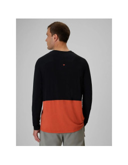 Longsleeve trekkingowy regular męski 4f 4frss26tflom658-20s 2