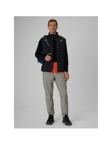 Longsleeve trekkingowy regular męski 4f 4frss26tflom658-20s