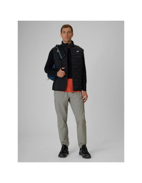 Longsleeve trekkingowy regular męski 4f 4frss26tflom658-20s