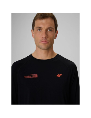 Longsleeve trekkingowy regular męski 4f 4frss26tflom658-20s