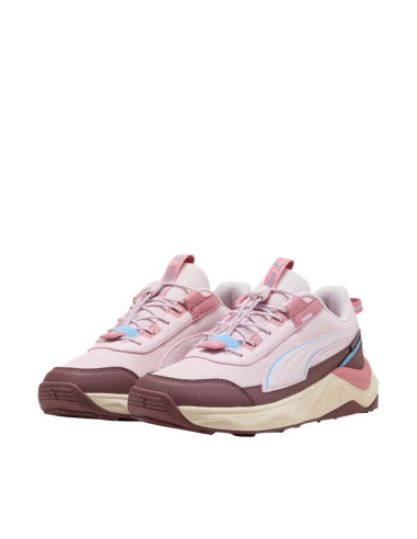Buty dla dzieci puma evolve 2.0 trail różowe 313804 02