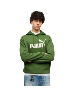 Bluza męska puma ess no.1 logo hoodie fl zielona 682571 68