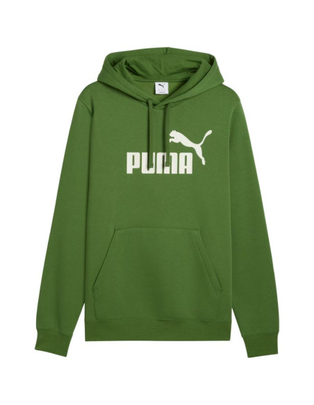Bluza męska puma ess no.1 logo hoodie fl zielona 682571 68