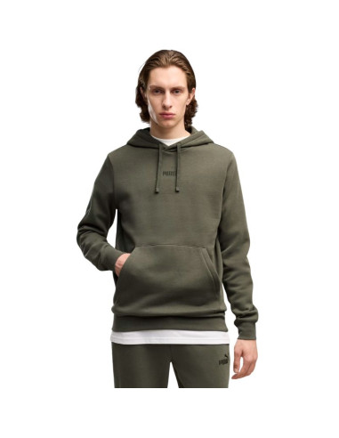 Bluza męska puma ess small no.1 logo hoodie khaki 692914 86