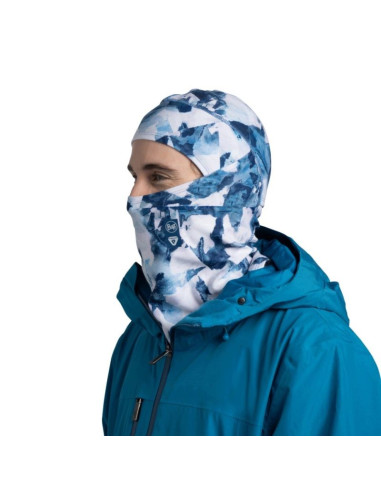 Kominiarka buff thermonet hinged balaclava - synth blue