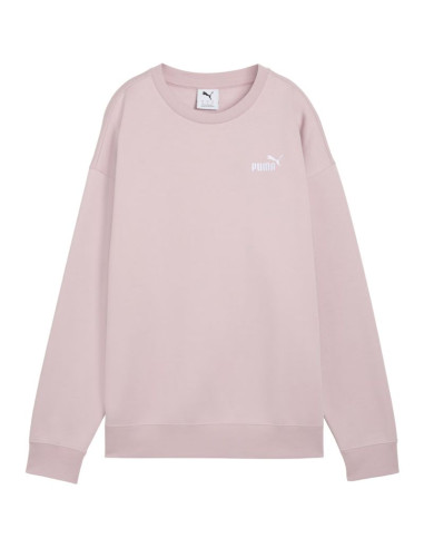 Bluza damska puma ess small no. 1 logo relaxed crew różowa 633268 49