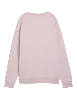 Bluza damska puma ess small no. 1 logo relaxed crew różowa 633268 49 2