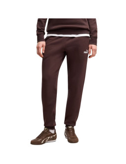 Spodnie damskie puma ess small no. 1 logo brązowe 682449 33