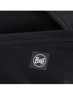 Kominiarka buff tech fleece hinged balaclava solid black 2