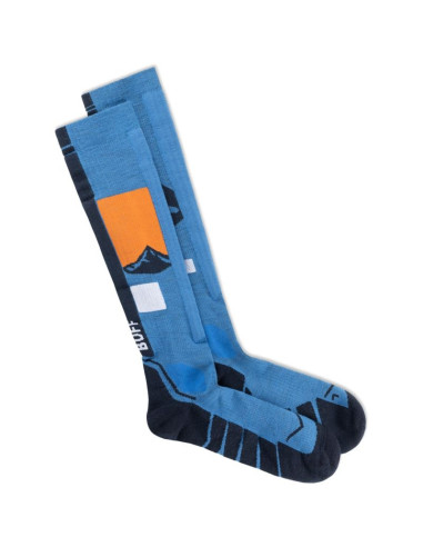 Skarpetki buff merino hw over the calf socks hwo1 royal blue l