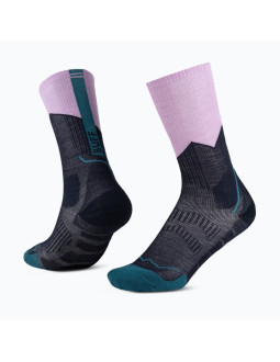 Skarpetki buff merino mw crew socks mwc1 orchid l