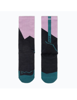 Skarpetki buff merino mw crew socks mwc1 orchid l 2