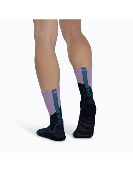 Skarpetki buff merino mw crew socks mwc1 orchid l