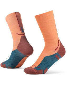 Skarpetki buff merino lightweight crew sock lwc4 flamingo l