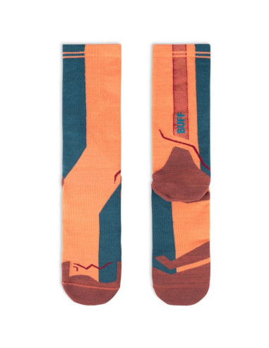 Skarpetki buff merino lightweight crew sock lwc4 flamingo l