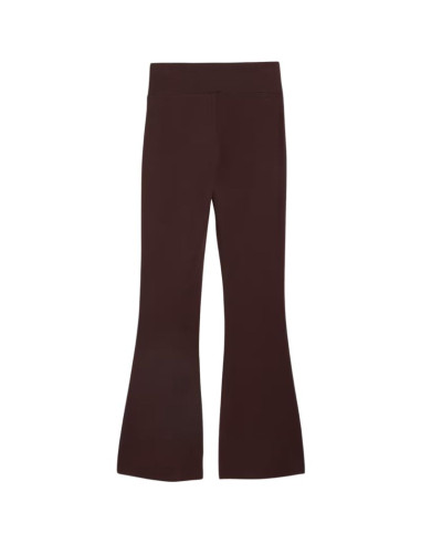Legginsy damskie puma ess high-waist flared brązowe 631542 33